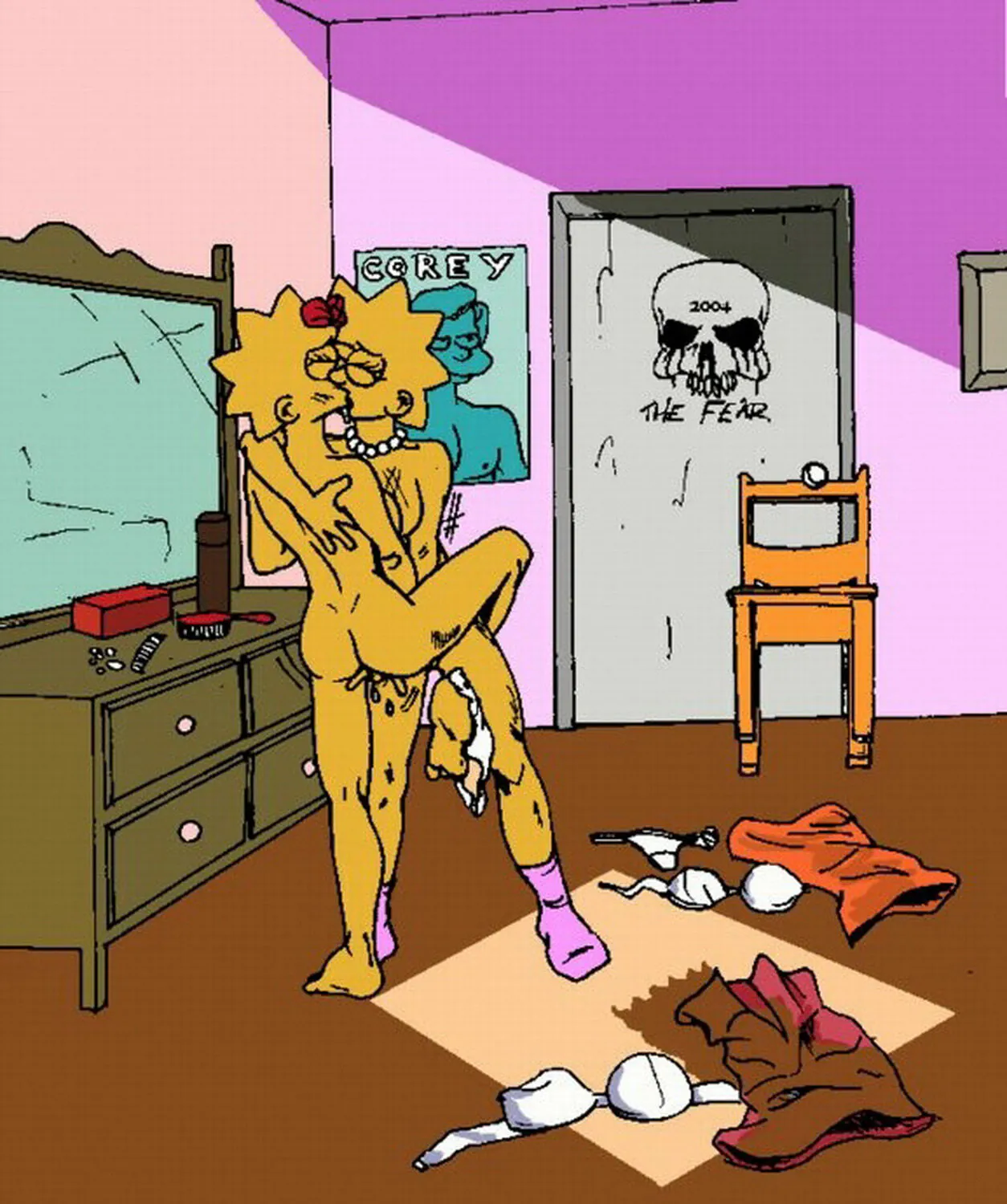 Lisa Simpson Yuri