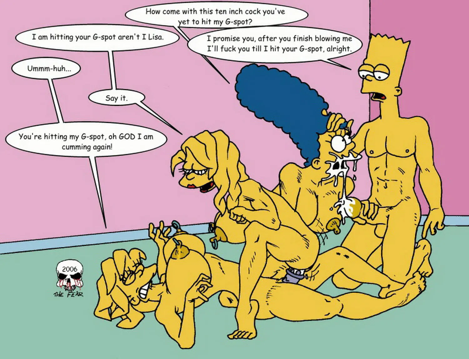 Lisa Simpson and Maggie Simpson Hentai XXX Free