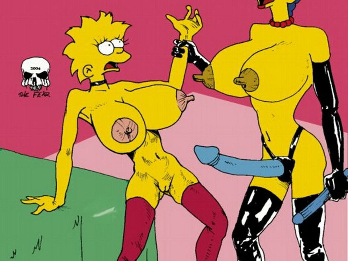 Lisa Simpson and Marge Simpson Femdom Dildo < Your Cartoon Porn