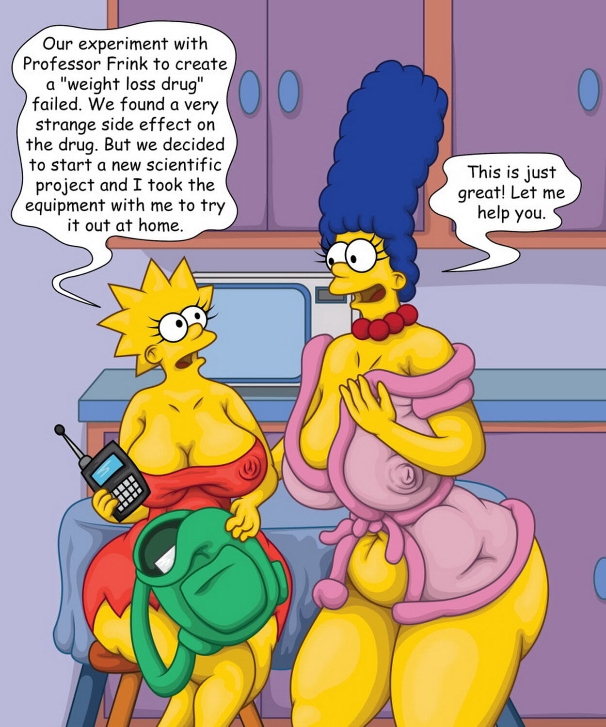 Simpson marge nackt marge Marge Simpsons