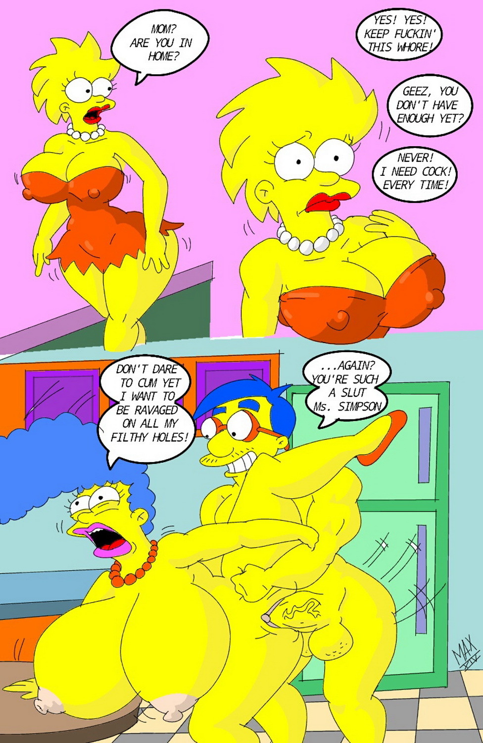 Lisa Simpson Huge Ass