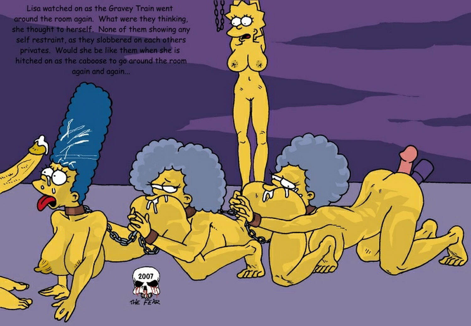 Uncensored Bart Simpson and Patty and Selma Bouvier in Your Cartoon Porn ga...