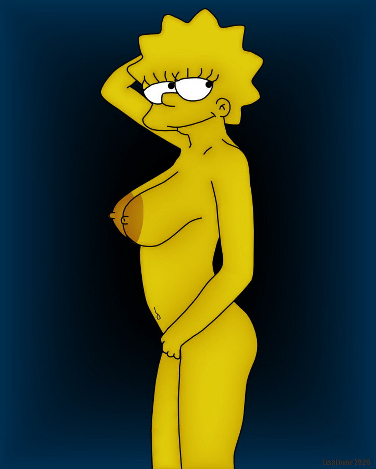 Lisa Simpson Big Breast