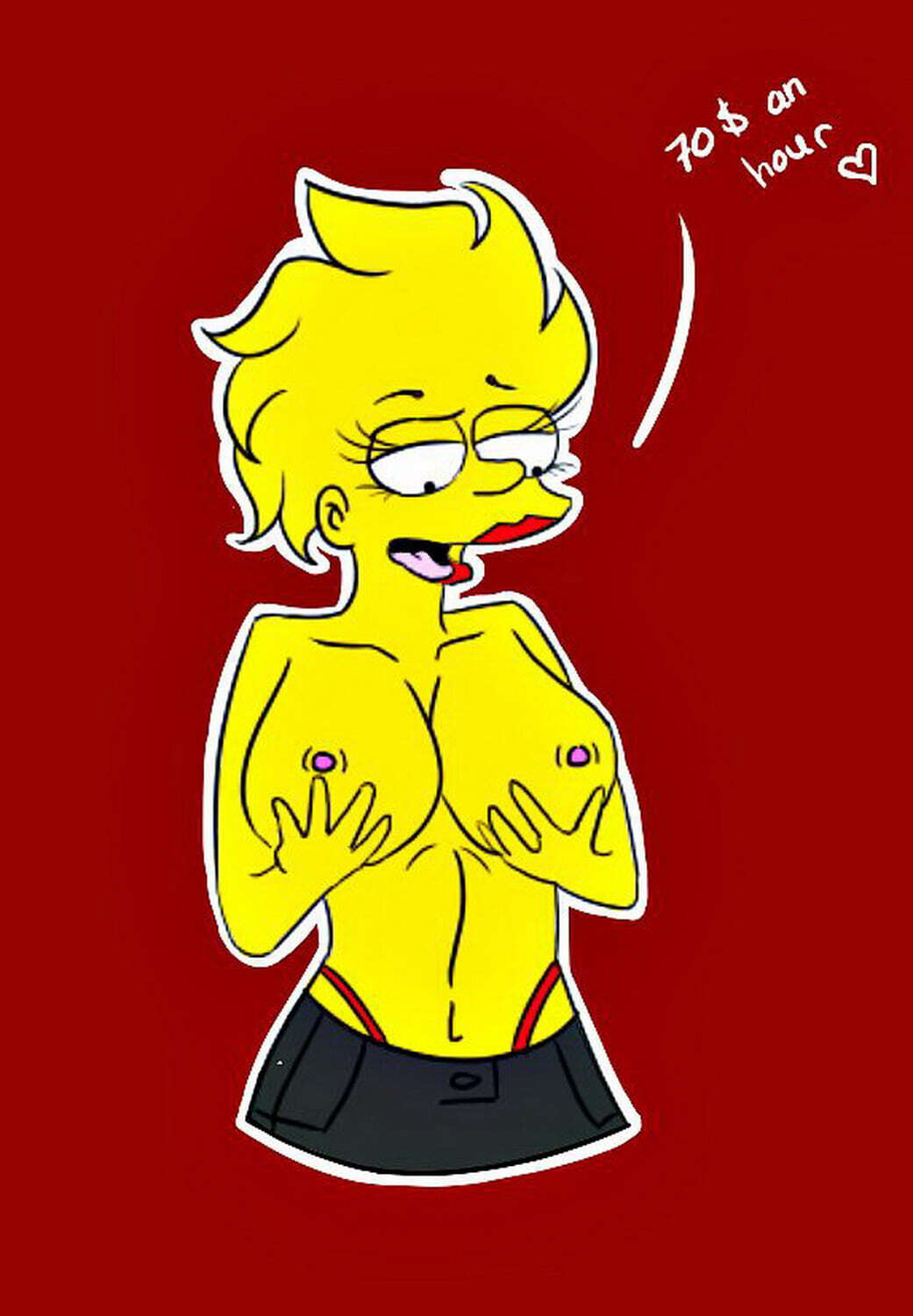 Lisa Simpson Nipples Tits