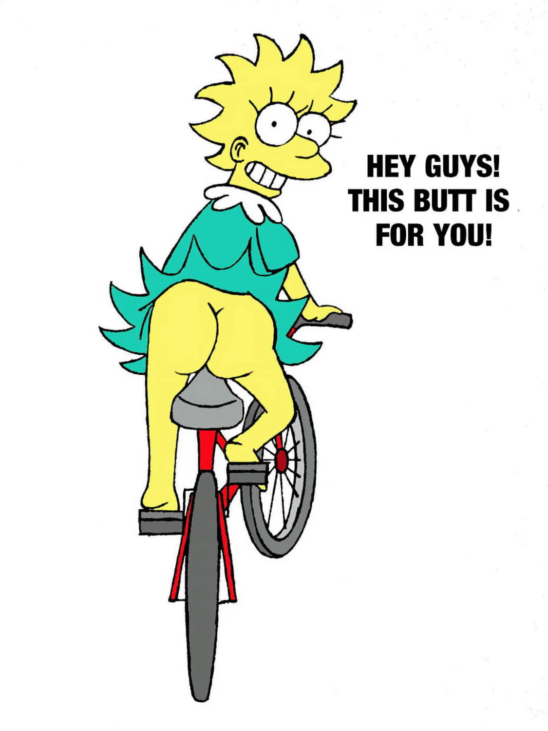 Lisa Simpson No Panties Blonde