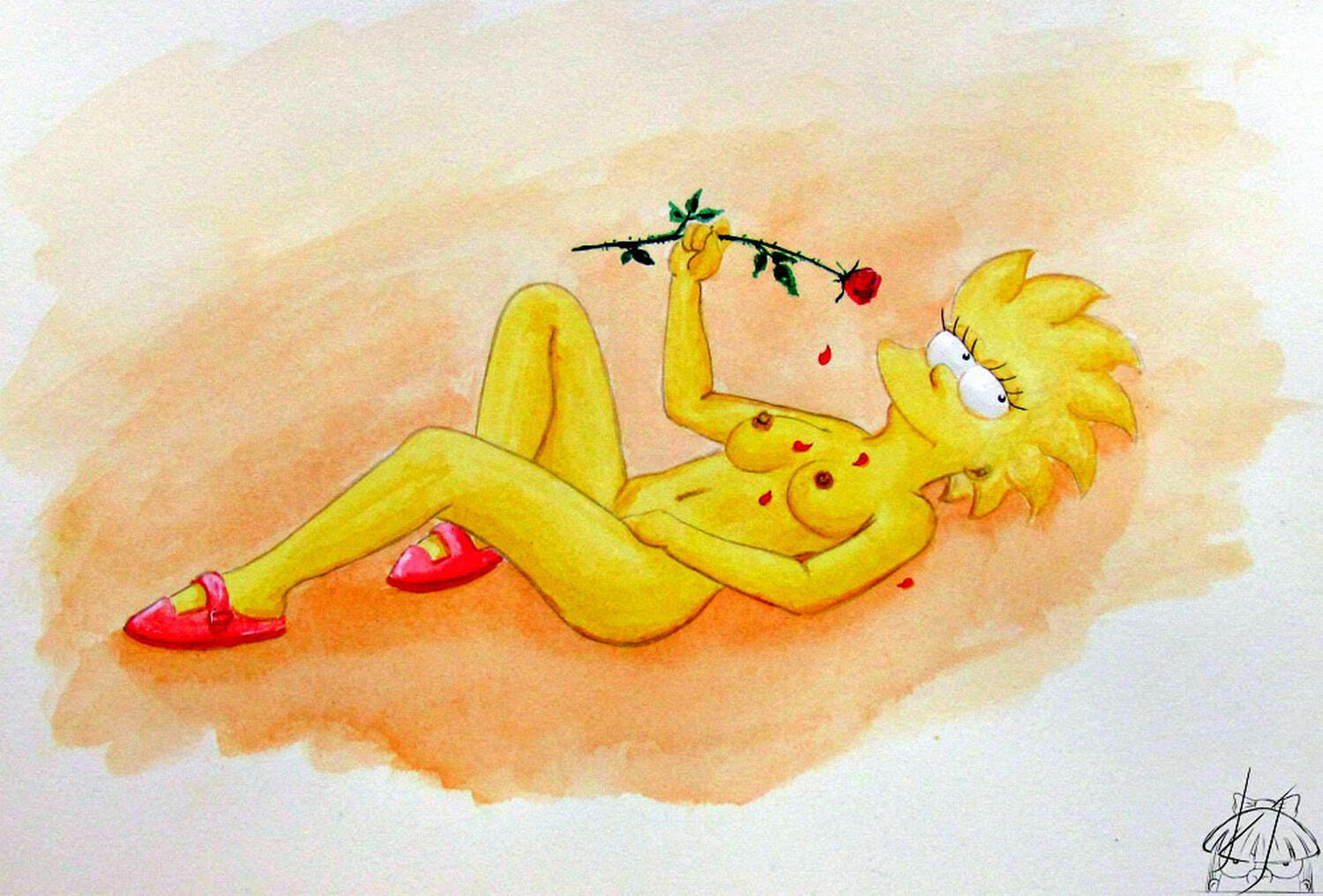 Lisa Simpson Nude Tits Nipples