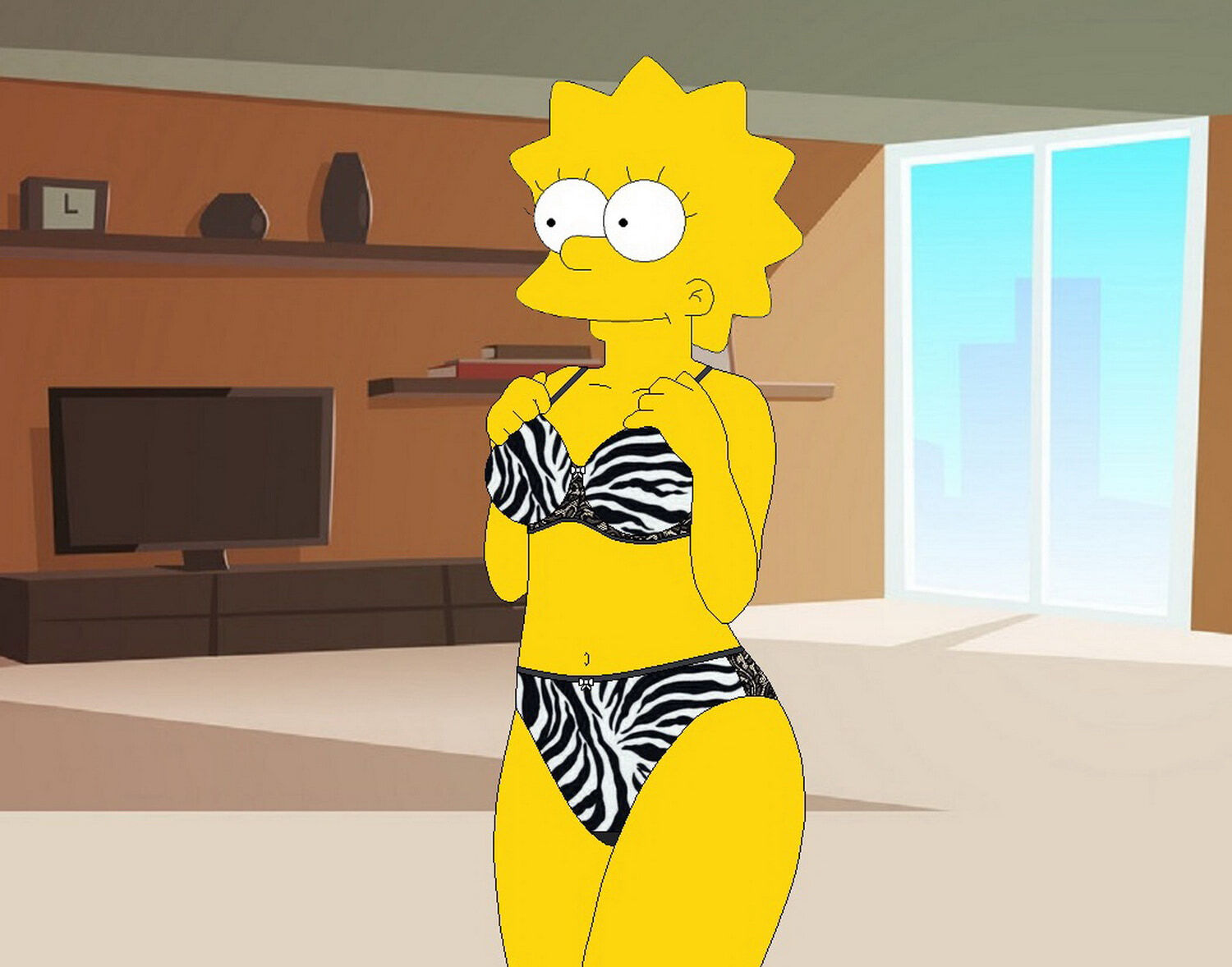 Lisa Simpson Panties Image.