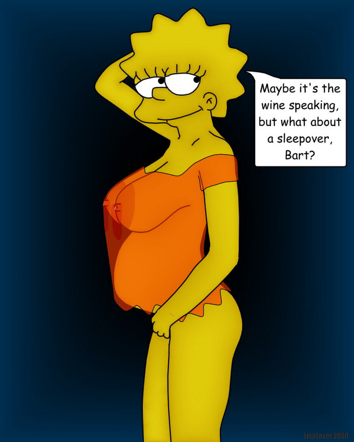 pregnant lisa simpson porn free photo