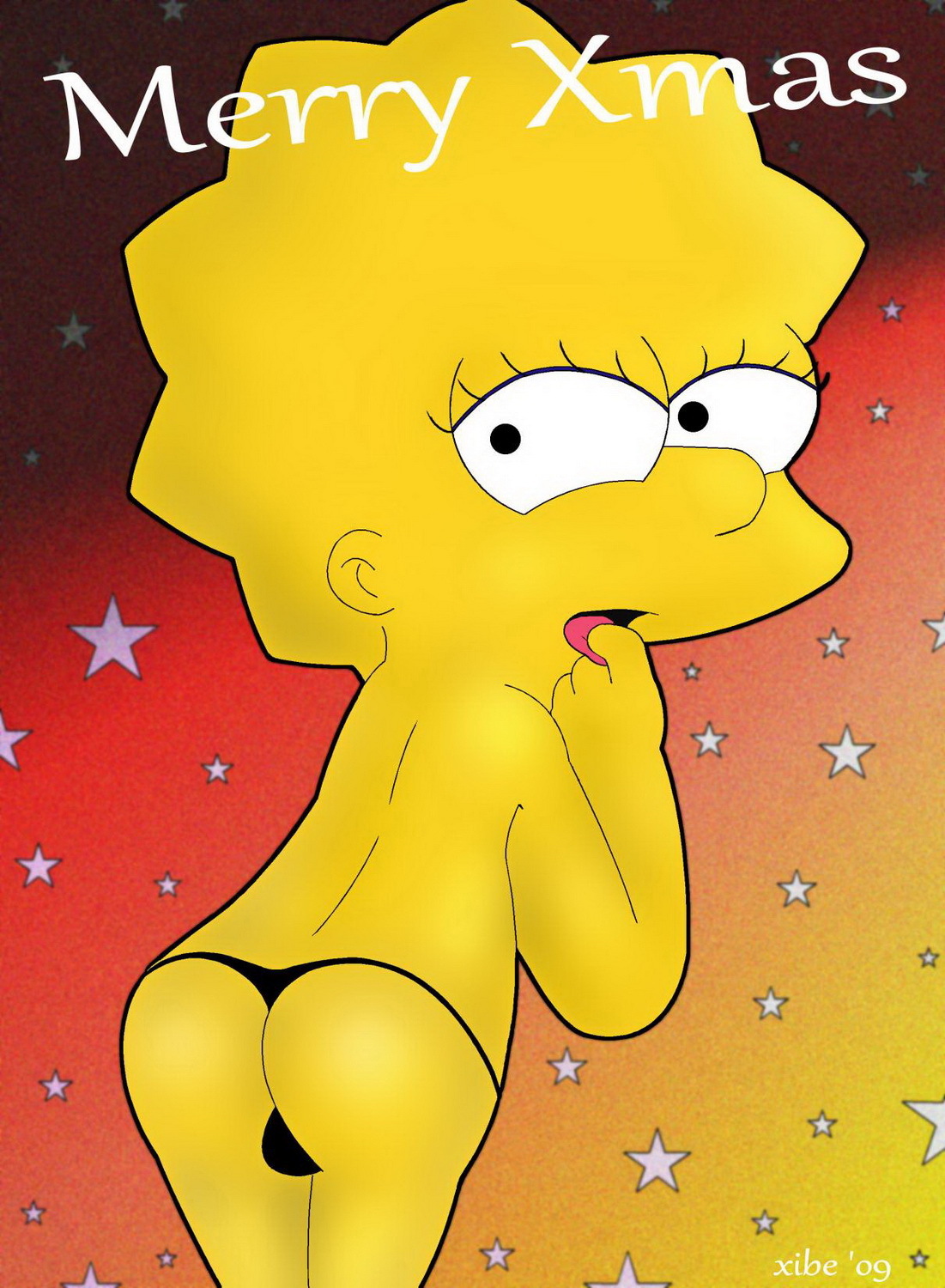 Lisa Simpson Solo Horny