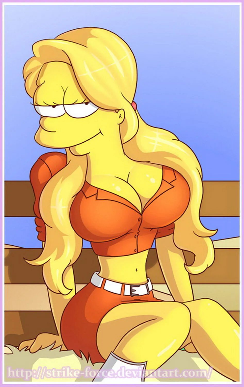 Lisa Simpson Big Breast