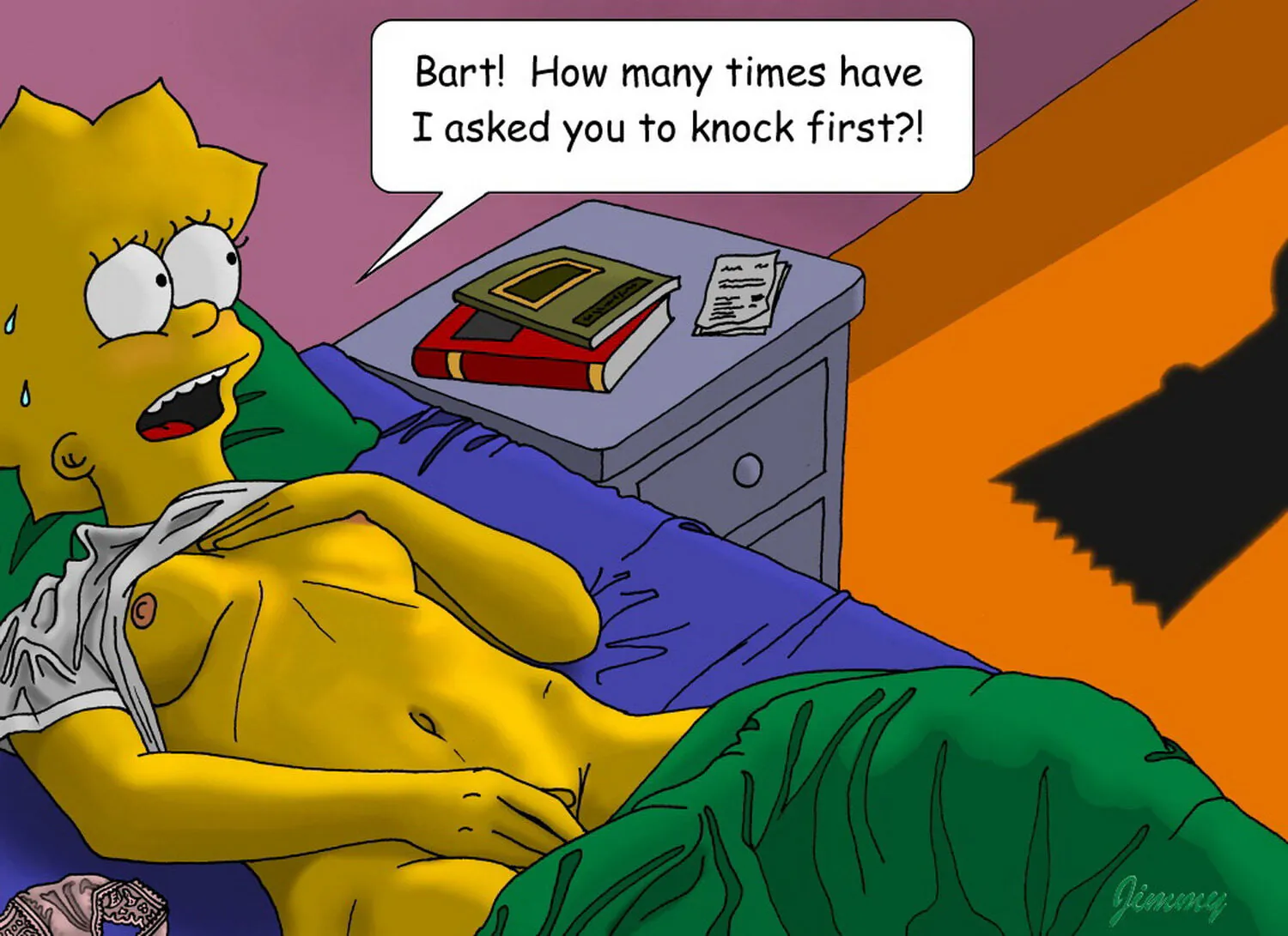 Lisa Simpson XXX Hentai R34 Parody