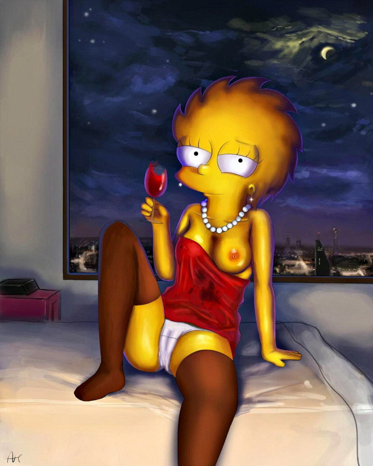 Lisa Simpson XXX Hentai R34