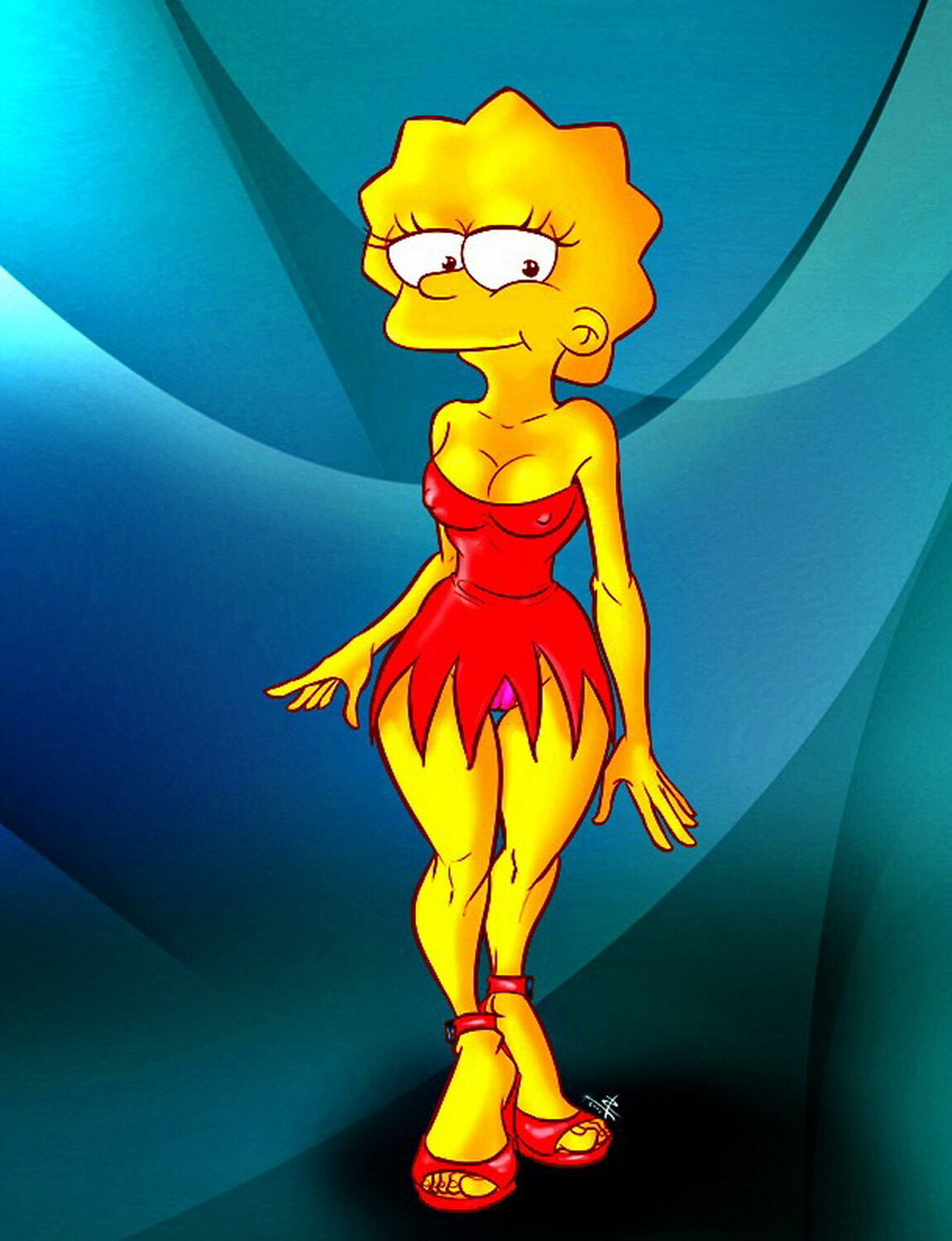 Lisa Simpson XXX Hentai Toon