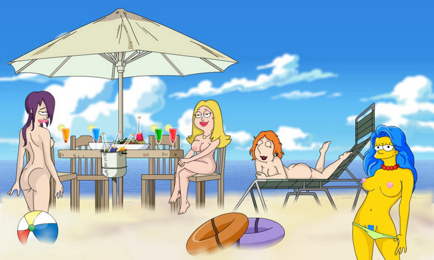 Lois Griffin and Francine Smith Hentai XXX