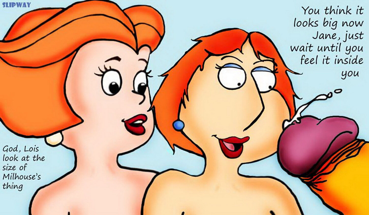 Jetson Xxx Cartoons - Lois Griffin and Jane Jetson Hentai XXX < Your Cartoon Porn