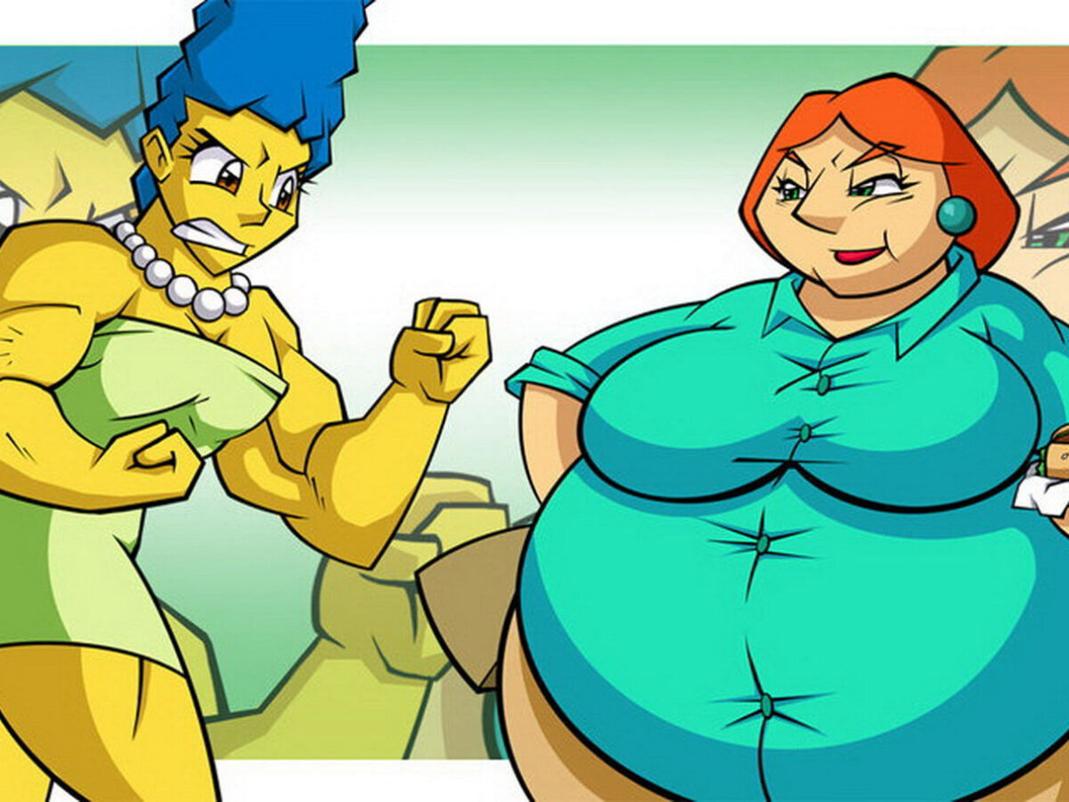 Lois Griffin and Marge Simpson Muscle Big Breast Tits < Your Cartoon Porn