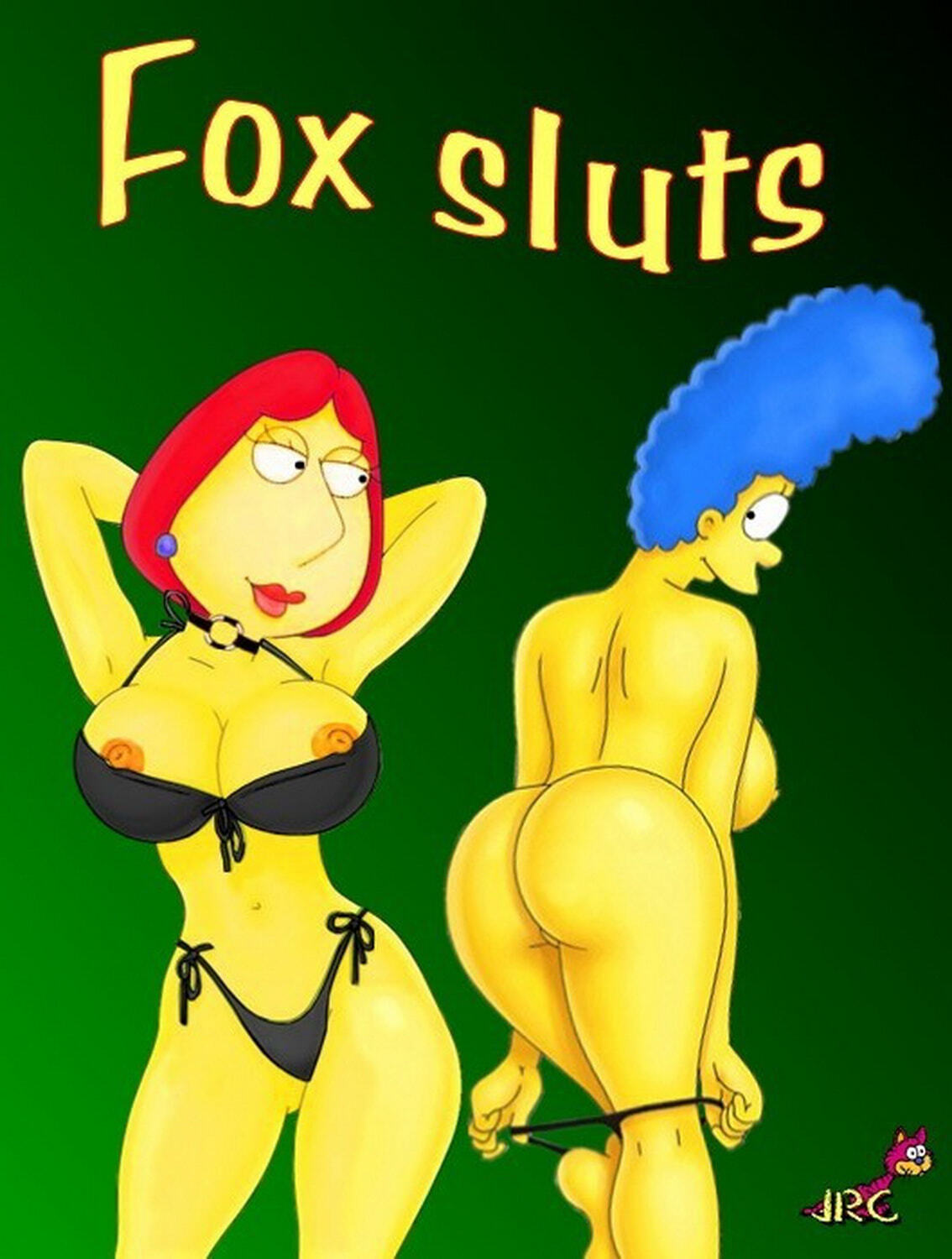 Lois Griffin and Marge Simpson XXX Hentai Fantasy