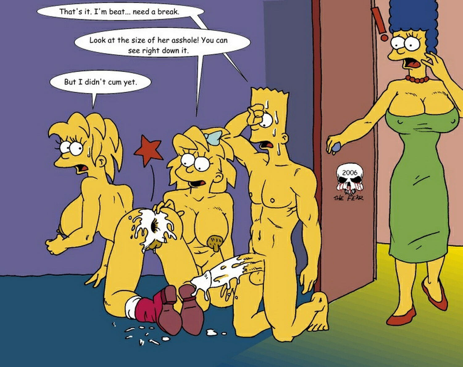 Bart Simpson After Sex