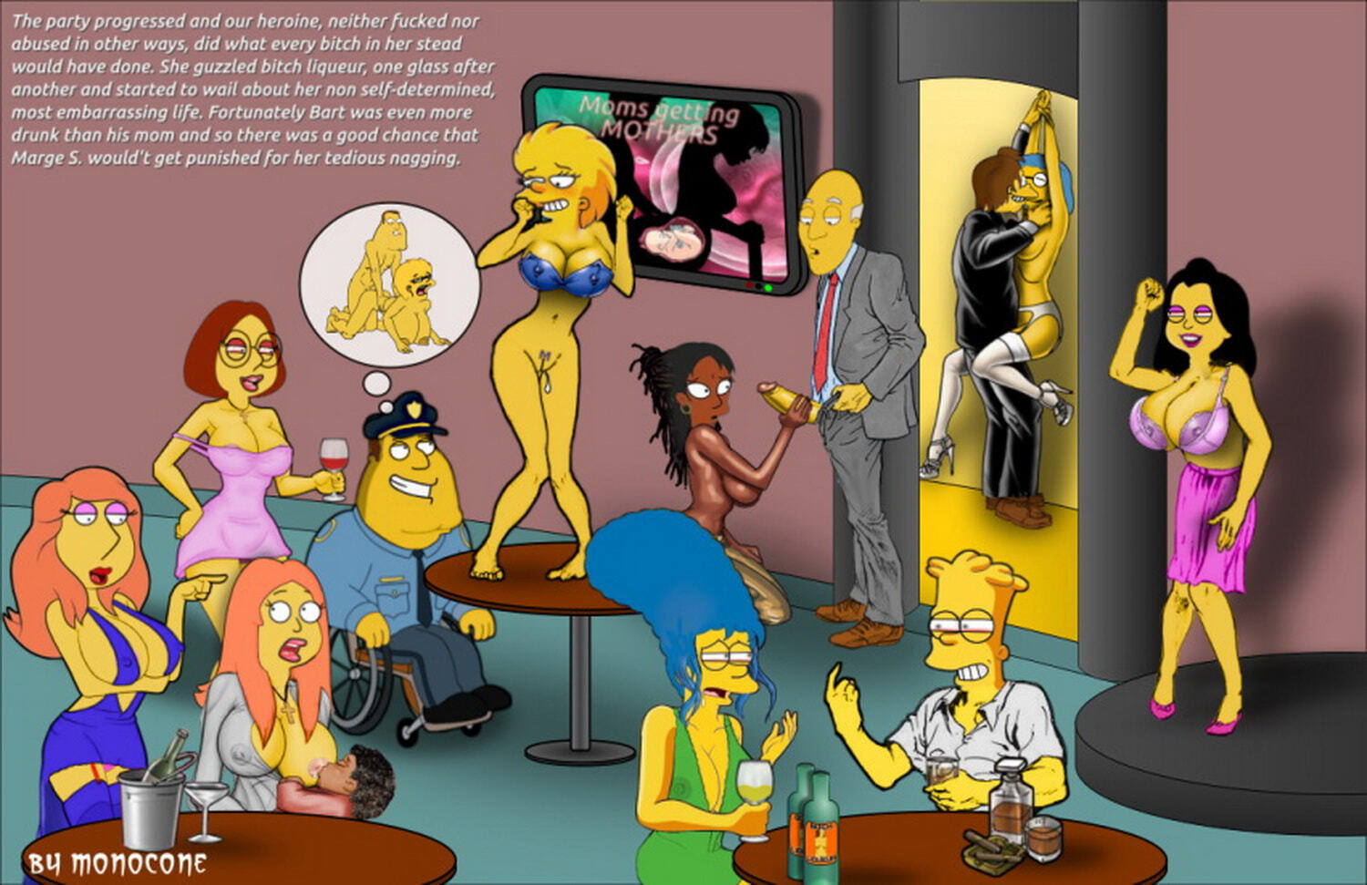 Порно комиксы гриффины симпсоны фото 42