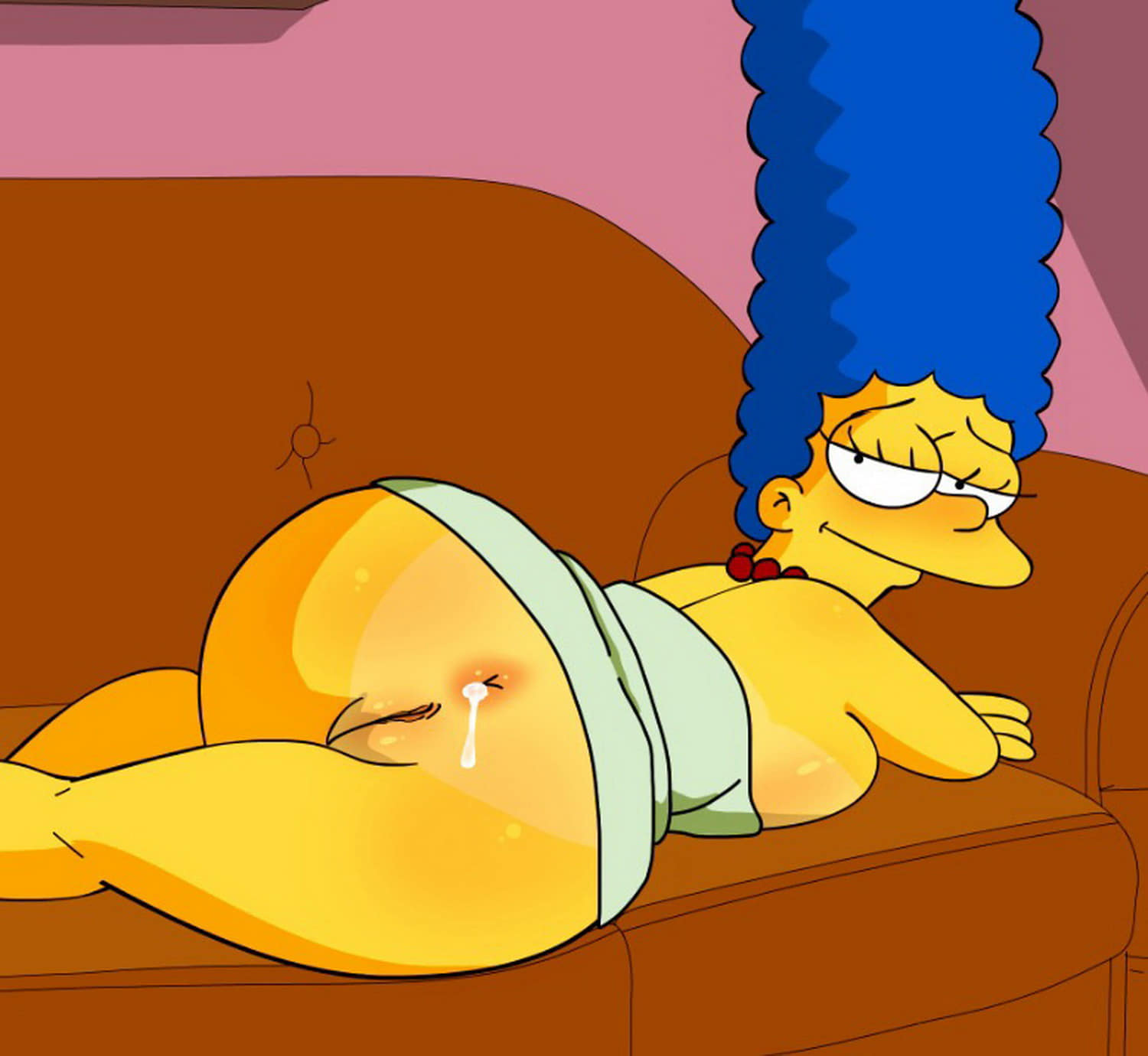 Marge simpson anal