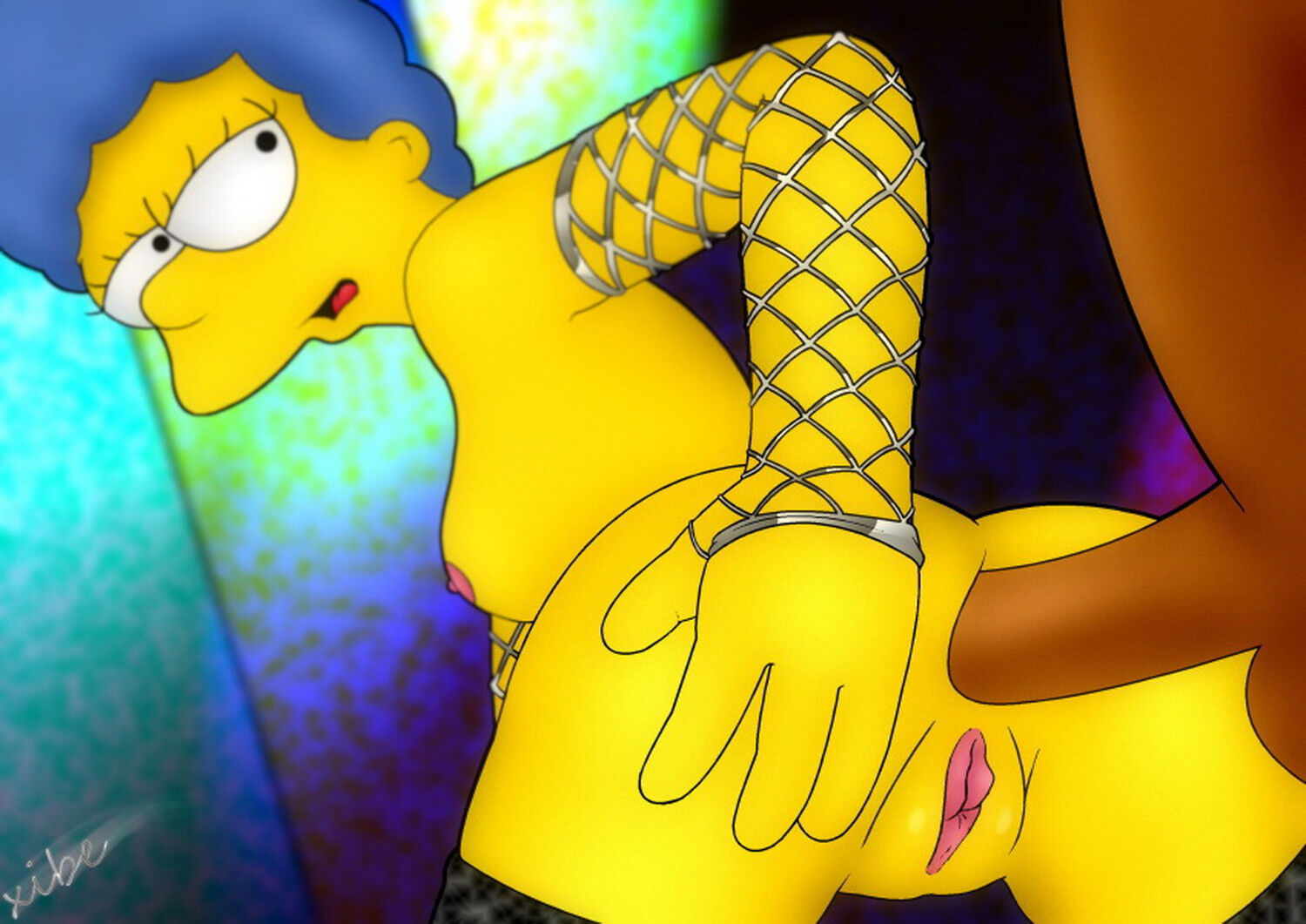 Marge Simpson Anal Penetration