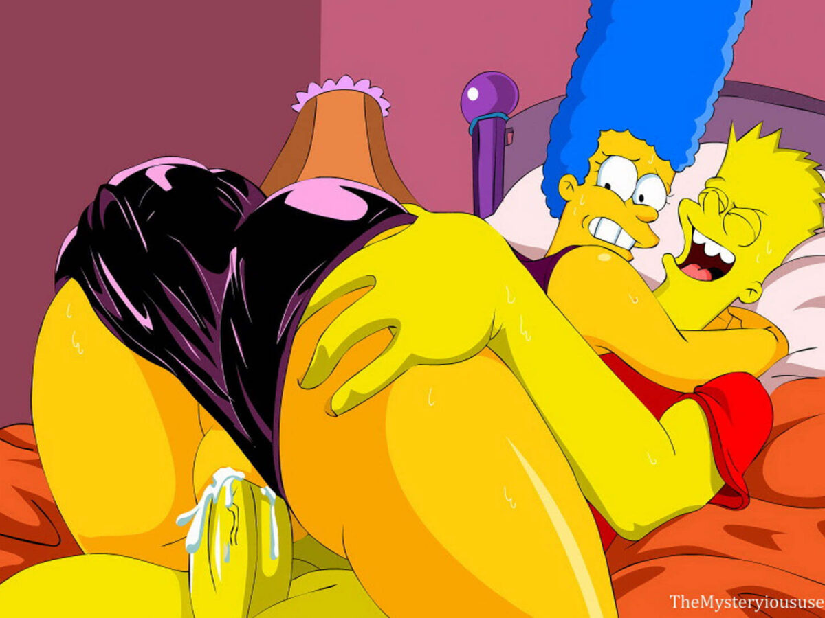 Marge Simpson and Bart Simpson Cowgirl Penetration Cum < Your Cartoon Porn