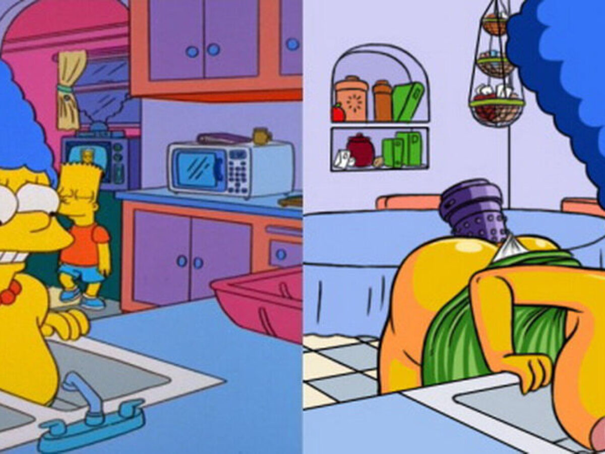 Marge simpson sink