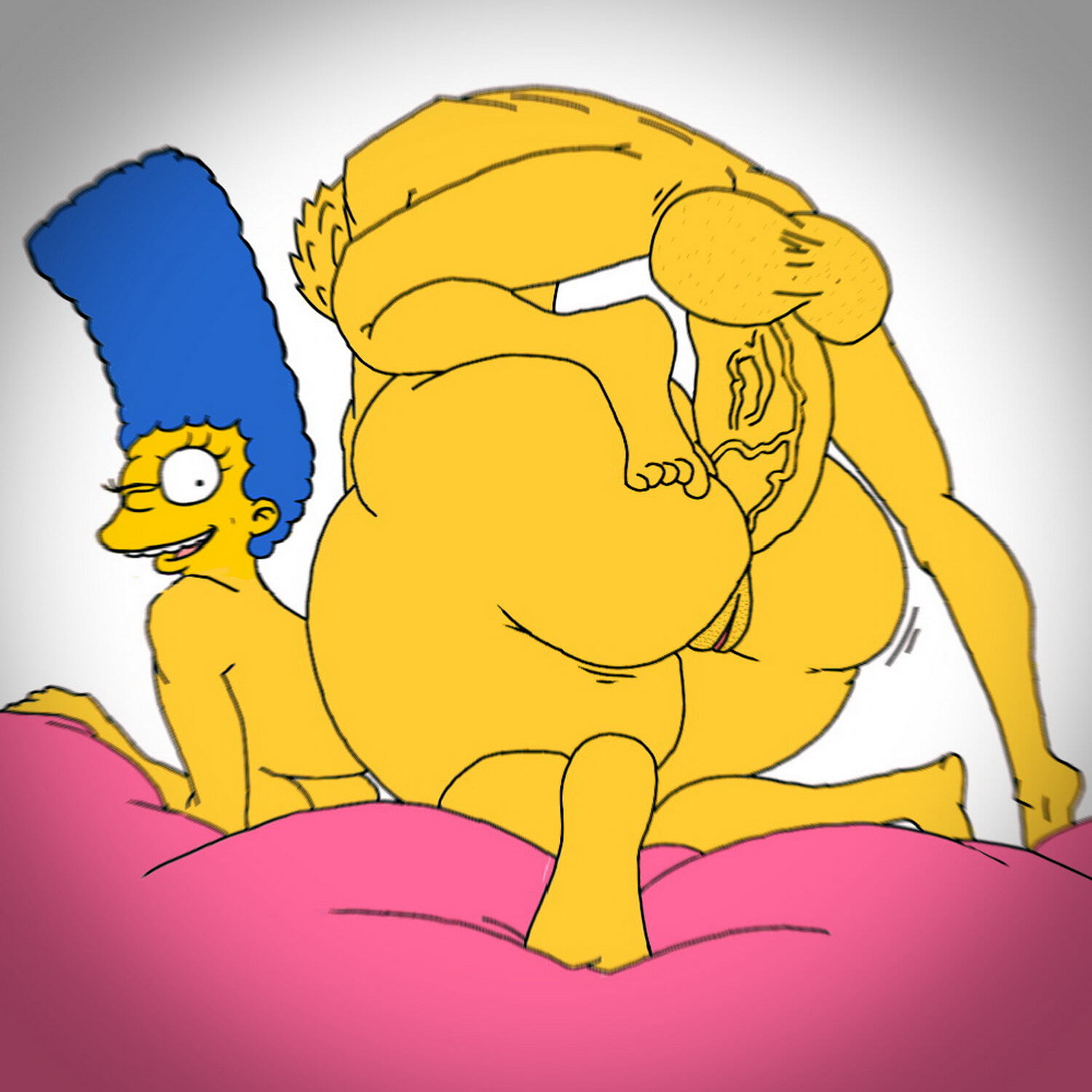 Marge Simpson and Bart Simpson Mature Milf Huge Penis Anal Sex