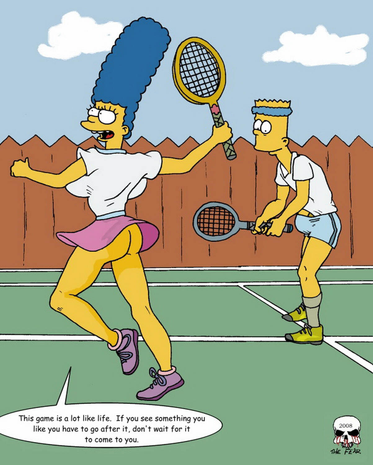 Bart Simpson No Panties