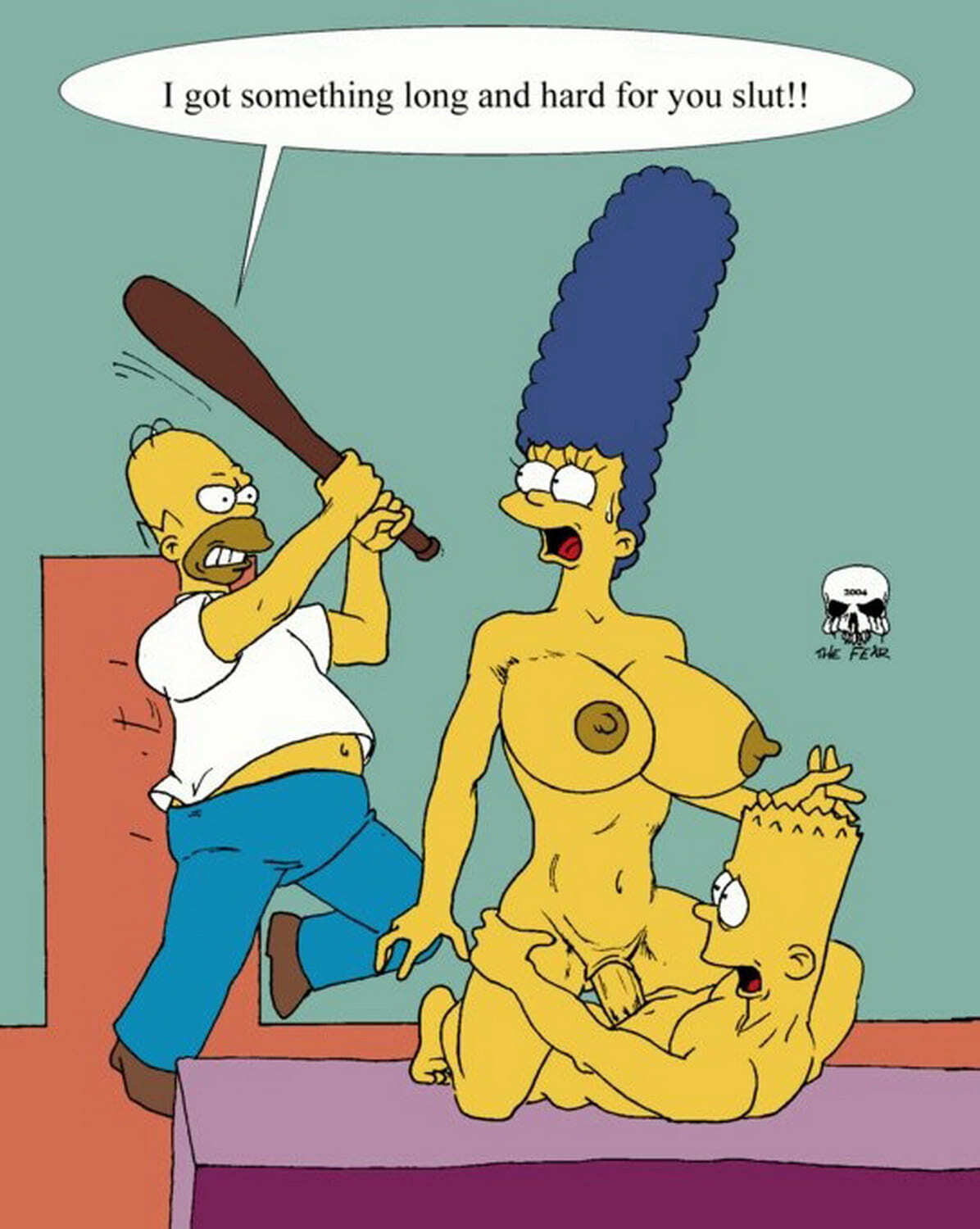 Marge Simpson and Bart Simpson XXX Hentai Parody