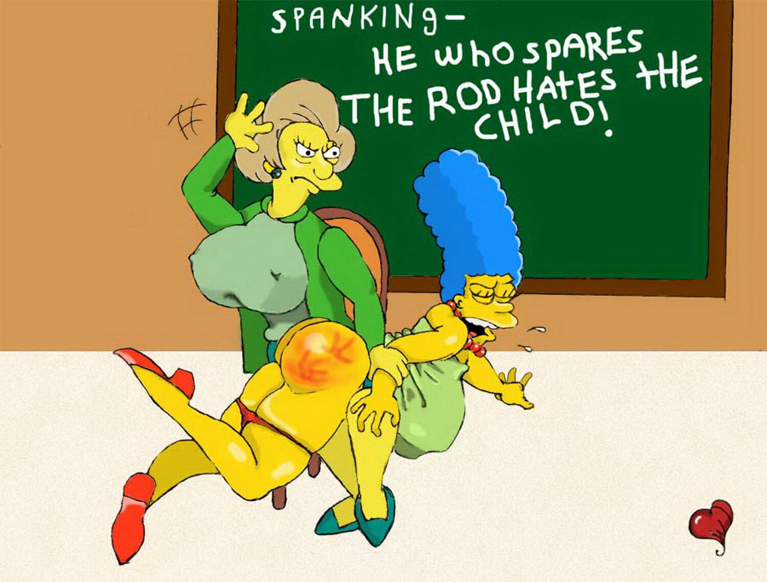 Edna Krabappel XXX