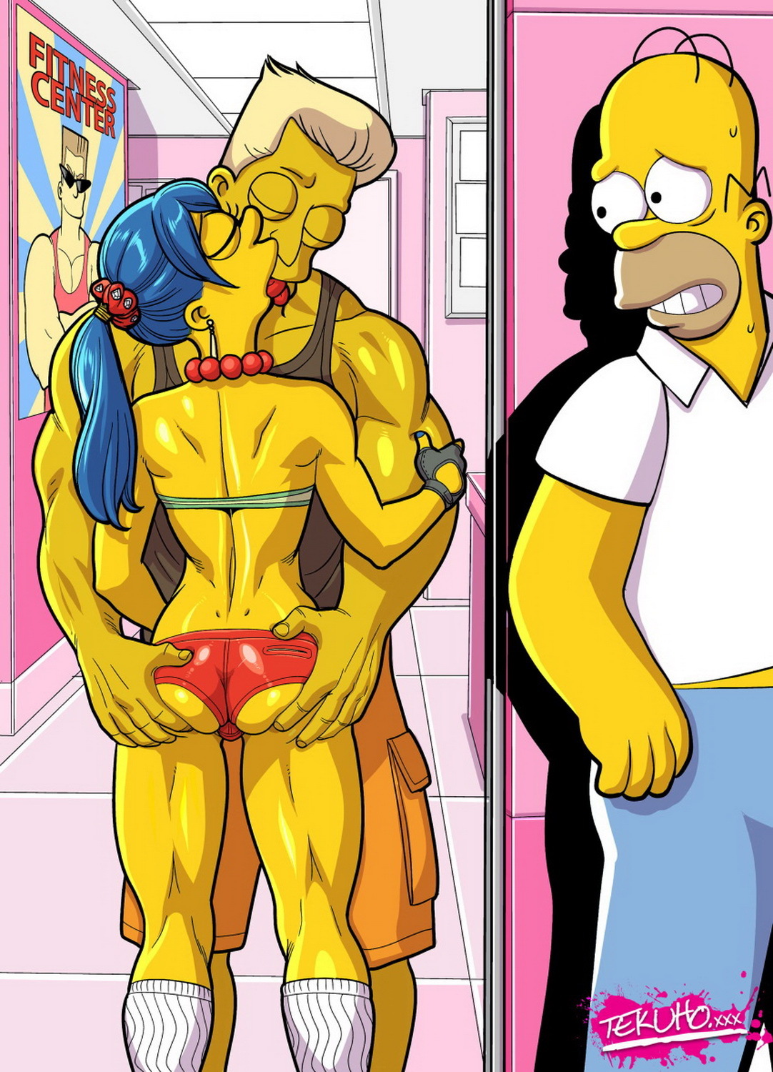 Marge Simpson Cheating