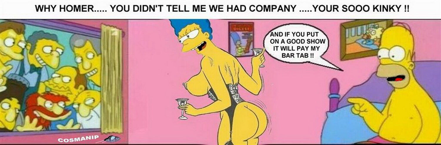 Marge Simpson and Homer Simpson Hentai XXX Famous