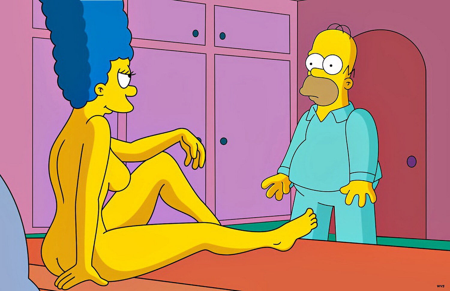 Marge Simpson and Homer Simpson Hentai XXX < Your Cartoon Porn