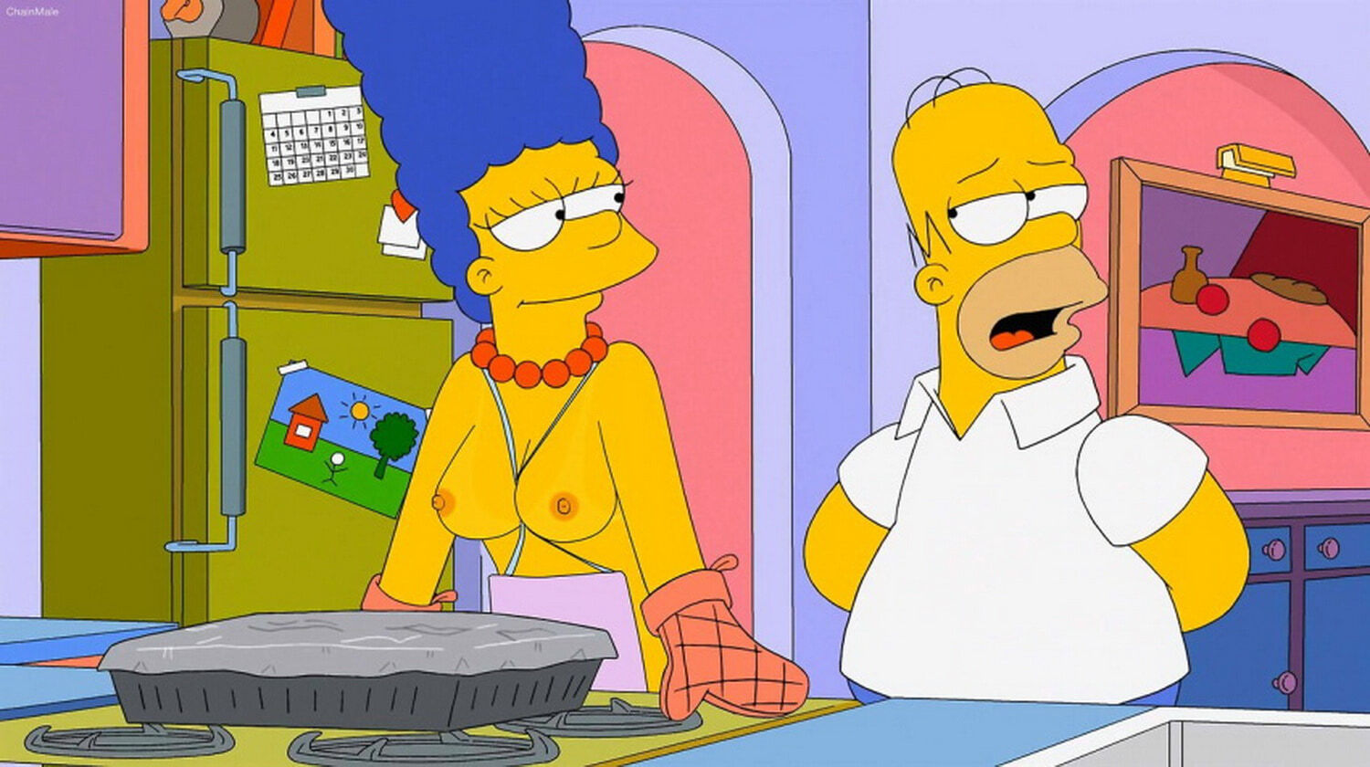 Homer Simpson Tits