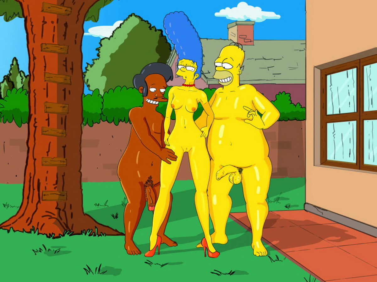 Marge Simpson and Homer Simpson Shaved Pussy Nipples Tits Nude < Your  Cartoon Porn