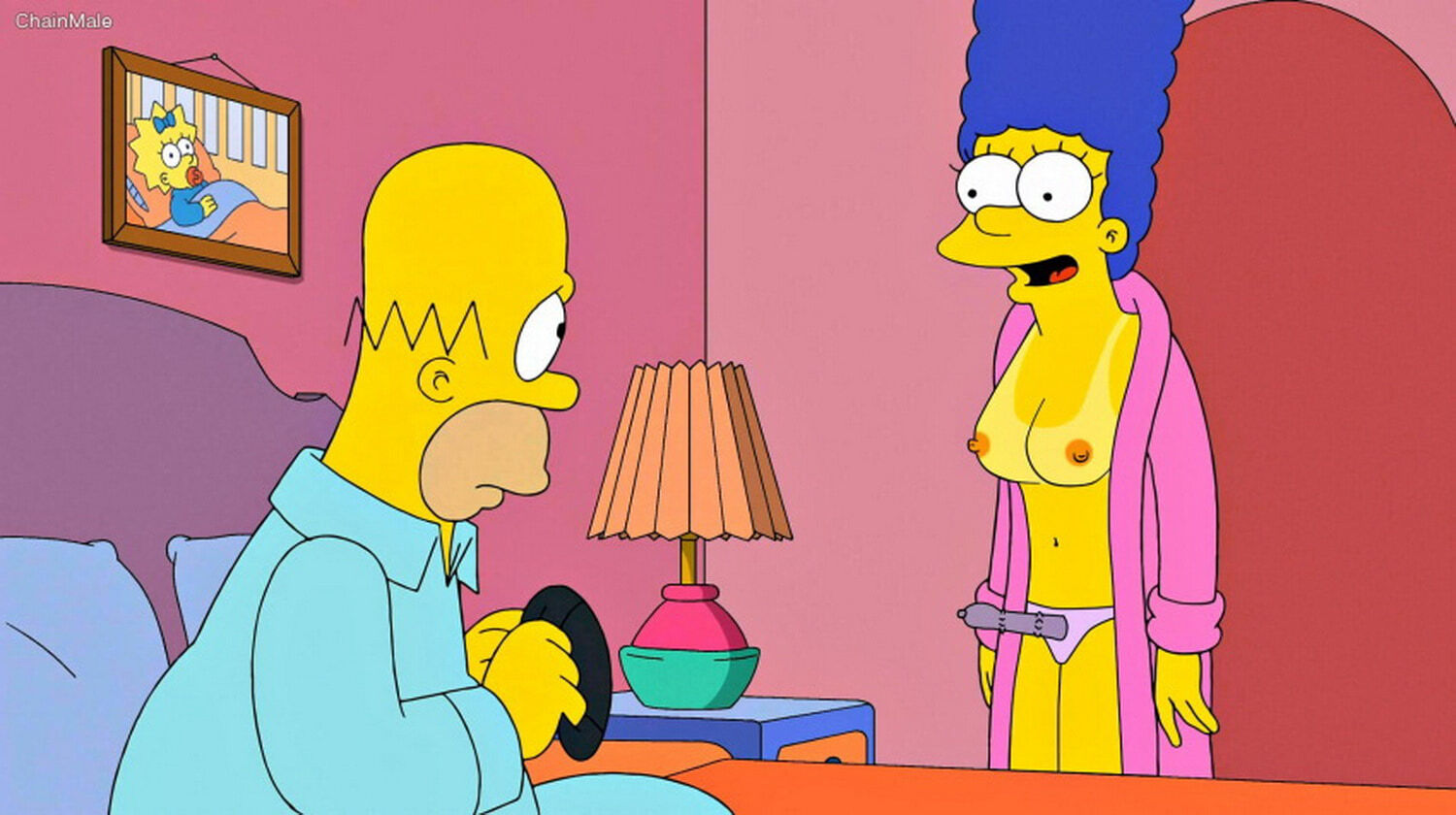 Marge Simpson and Homer Simpson XXX Hentai Cute