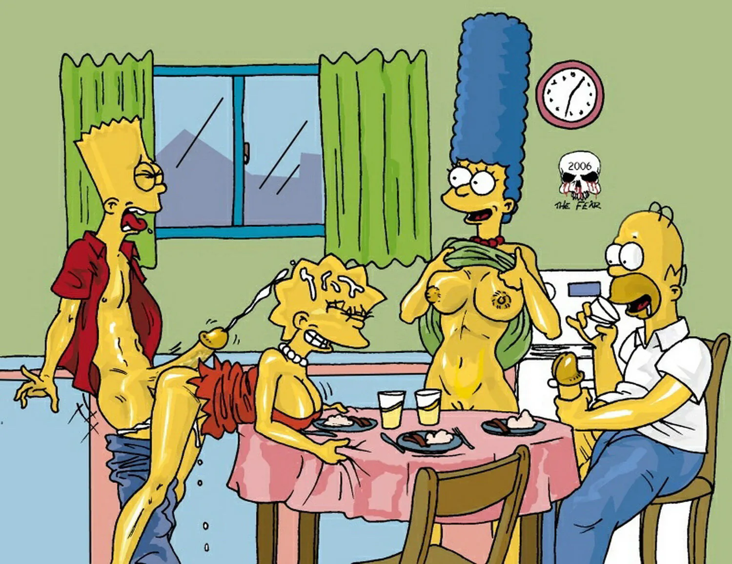Marge Simpson and Homer Simpson XXX Hentai Hot