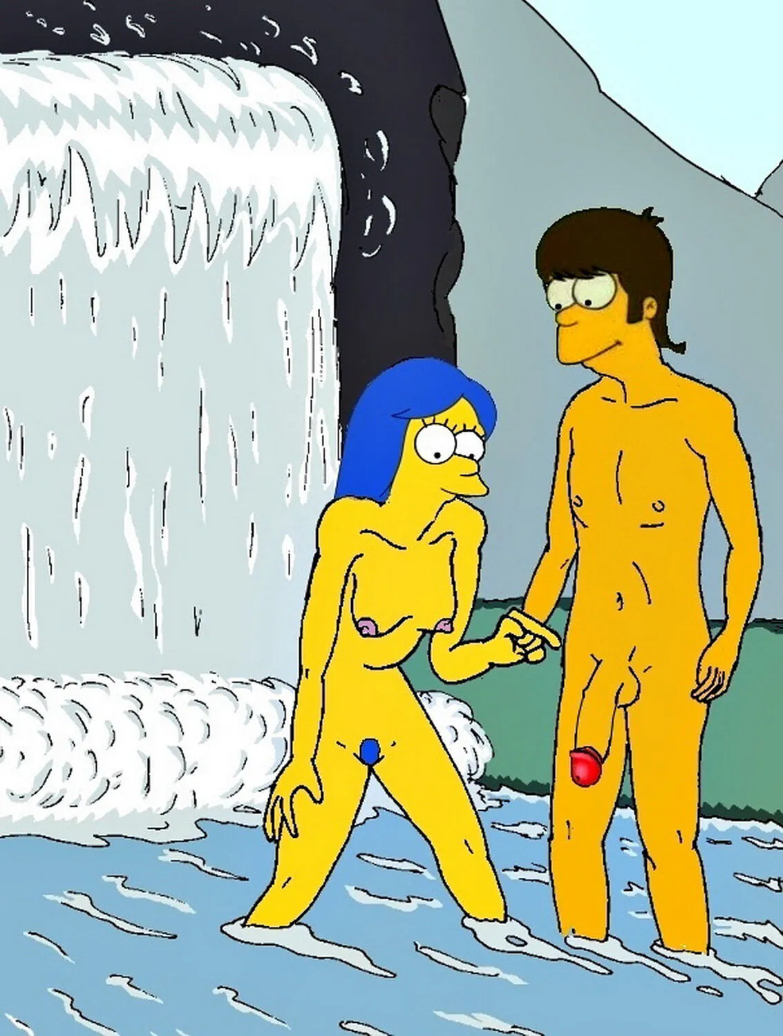 Marge Simpson and Homer Simpson XXX Hentai Parody Hardcore