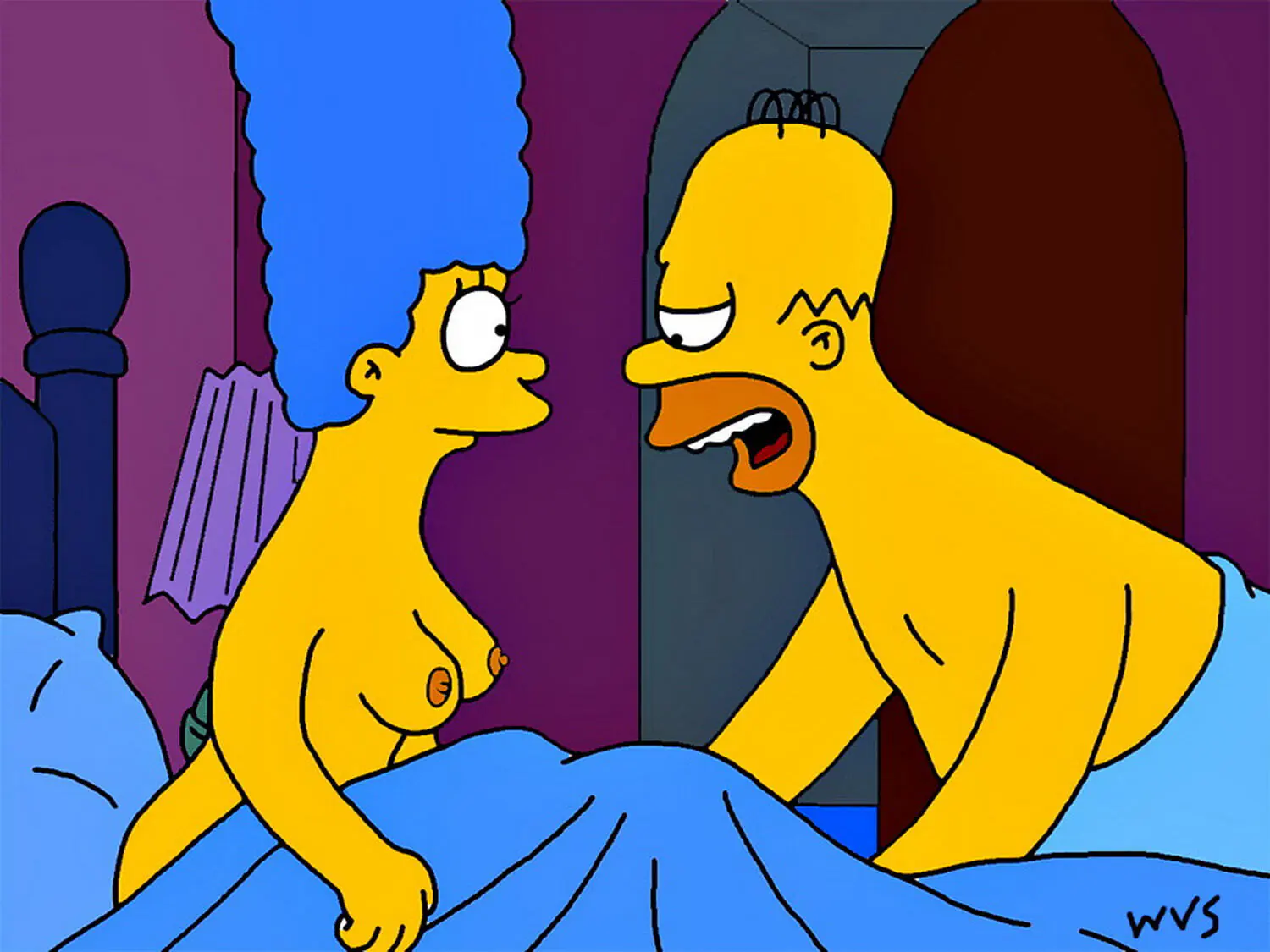 Marge Simpson and Homer Simpson XXX Hentai Parody Popular