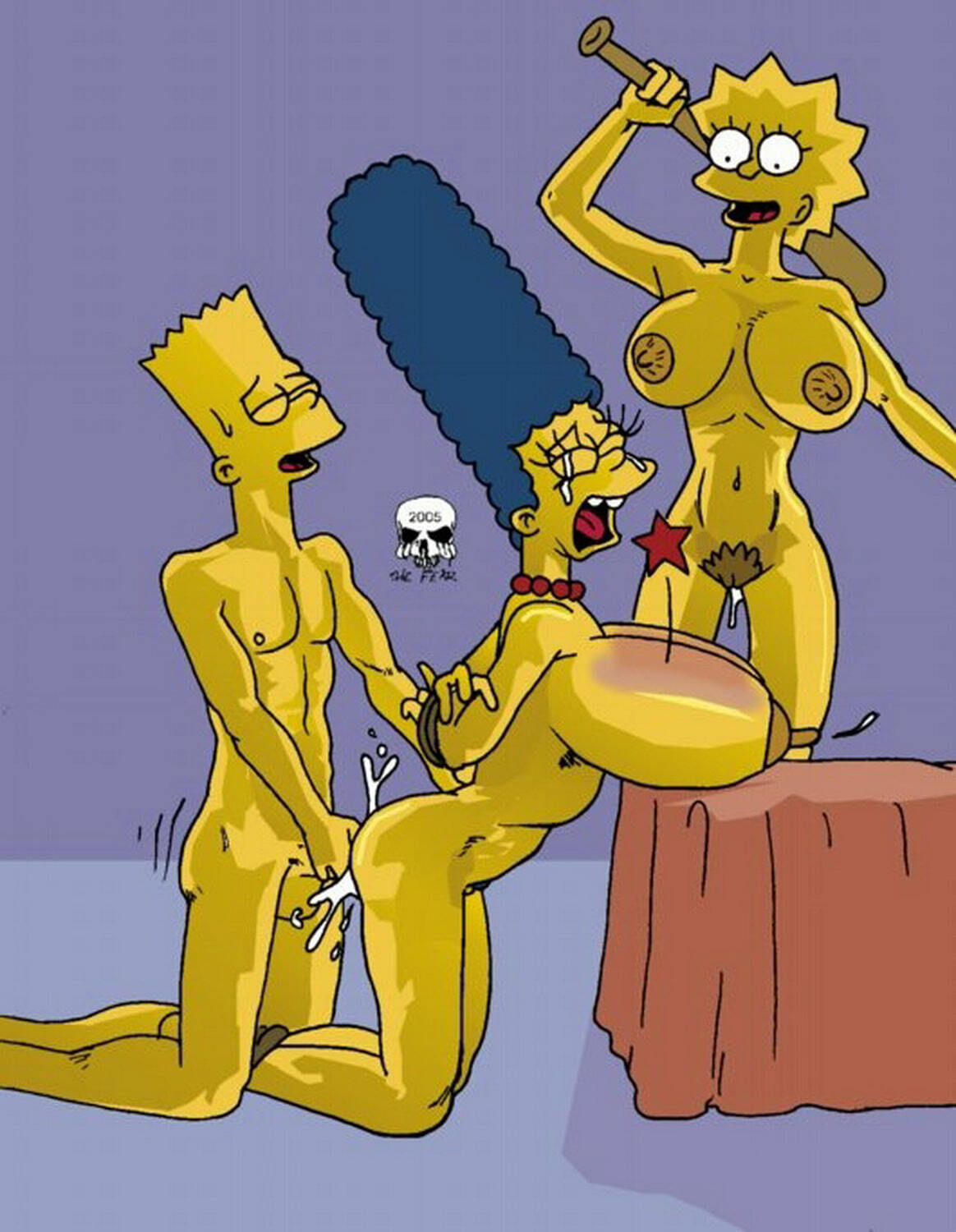 Simpson marge nackt marge Marge Simpson