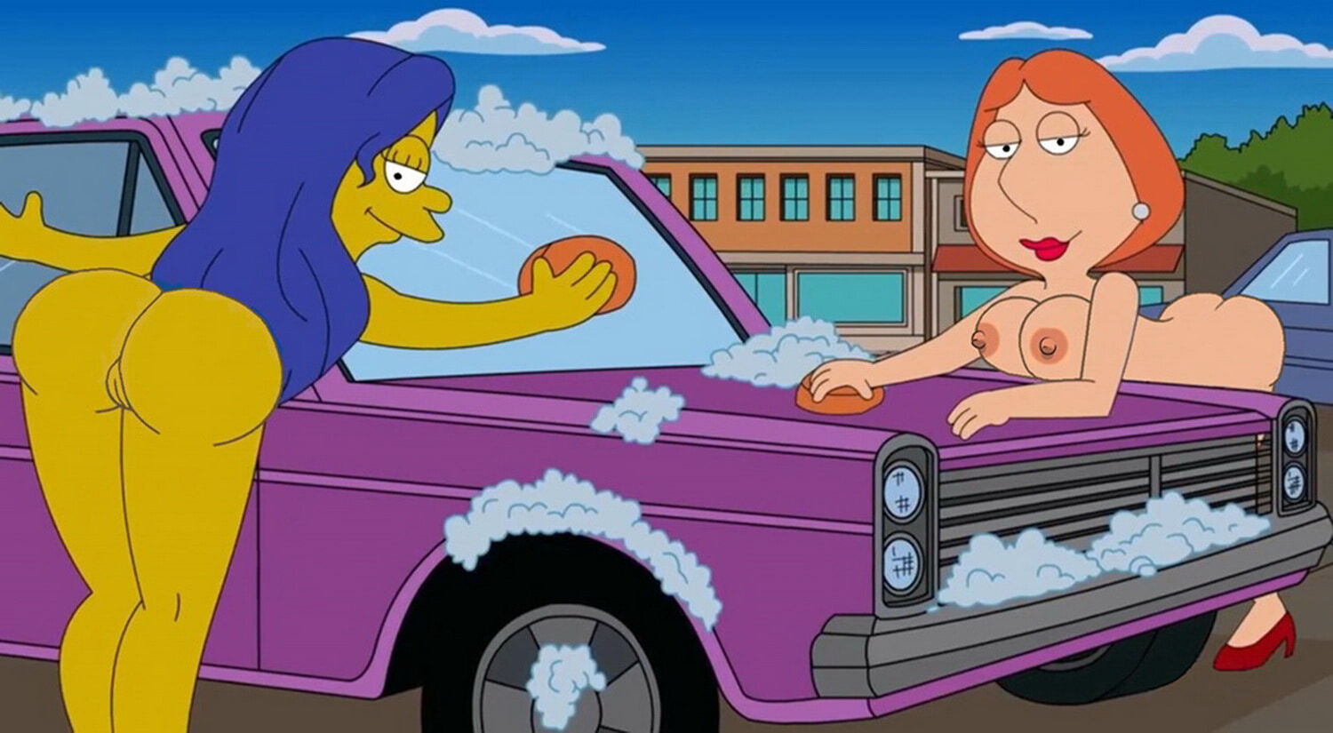 Marge Simpson Big Breast