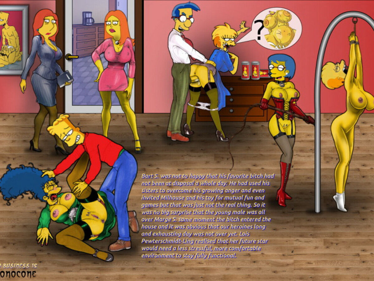 Marge Simpson and Lois Griffin Stockings Shaved Pussy < Your Cartoon Porn