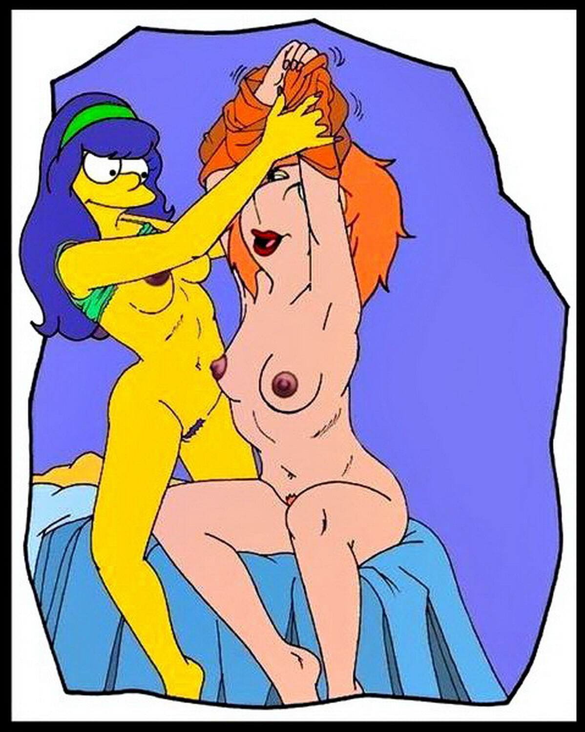 Horny Marge Simpson and Lois Griffin in Your Cartoon Porn gallery. 