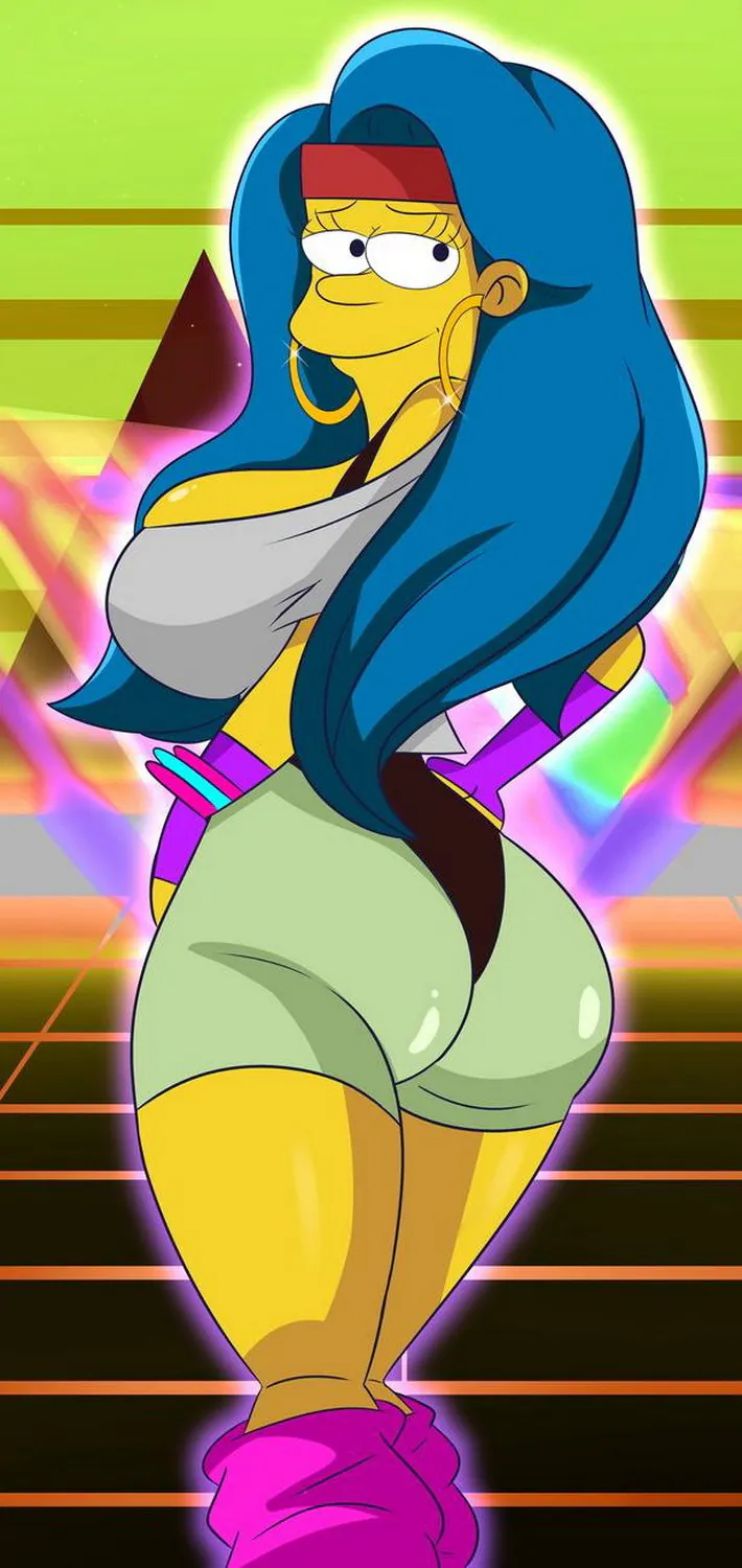 Marge Simpson Big Breast