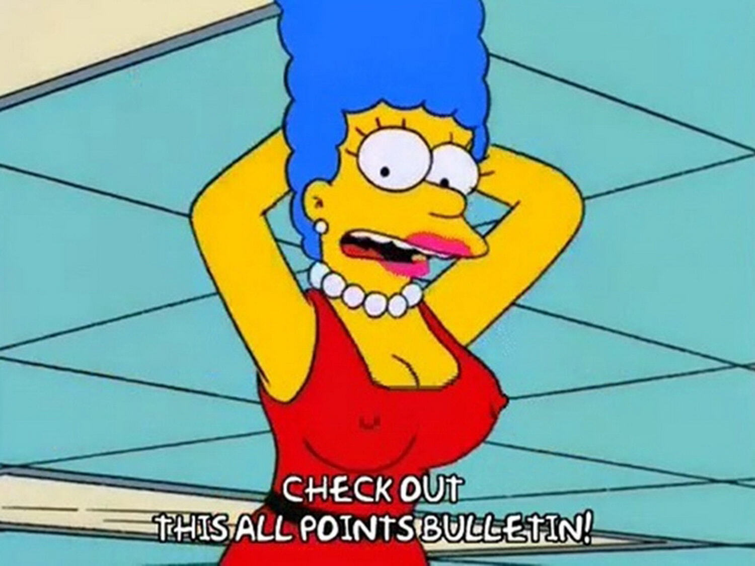 Marge Simpson Erect Nipples