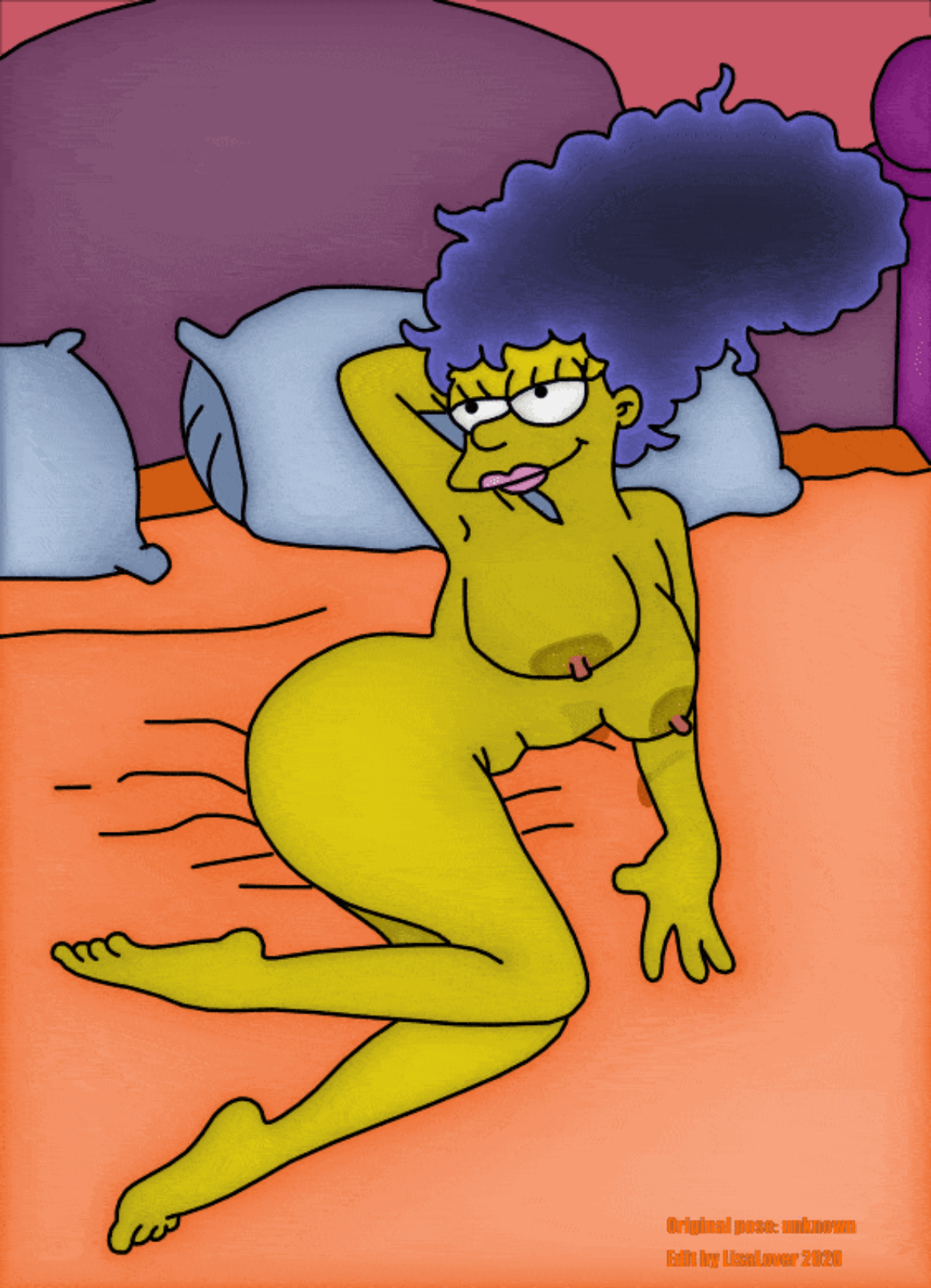 Marge nude y sin censura en una selección de gifs