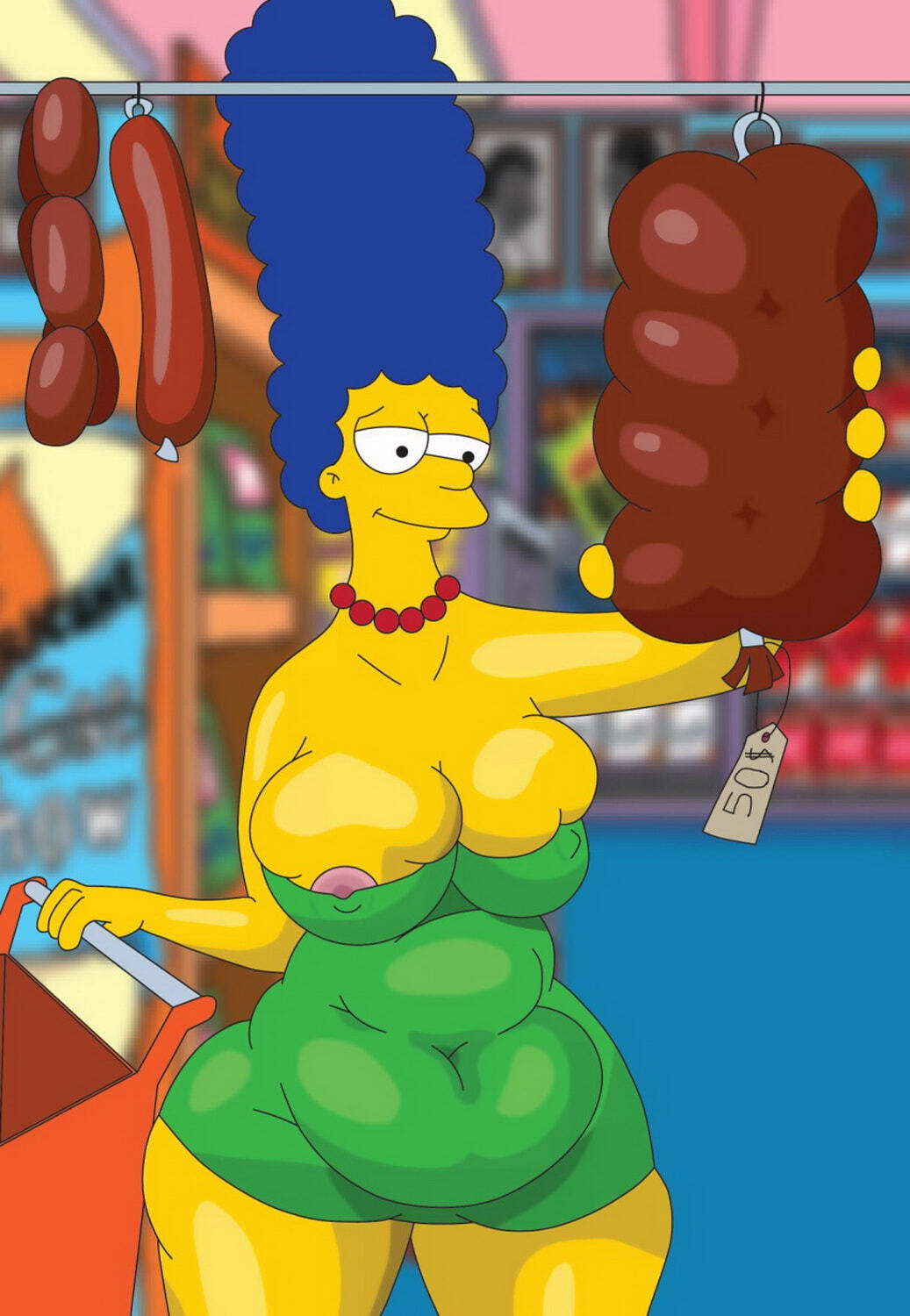 Marge Simpson Big Breast Horny