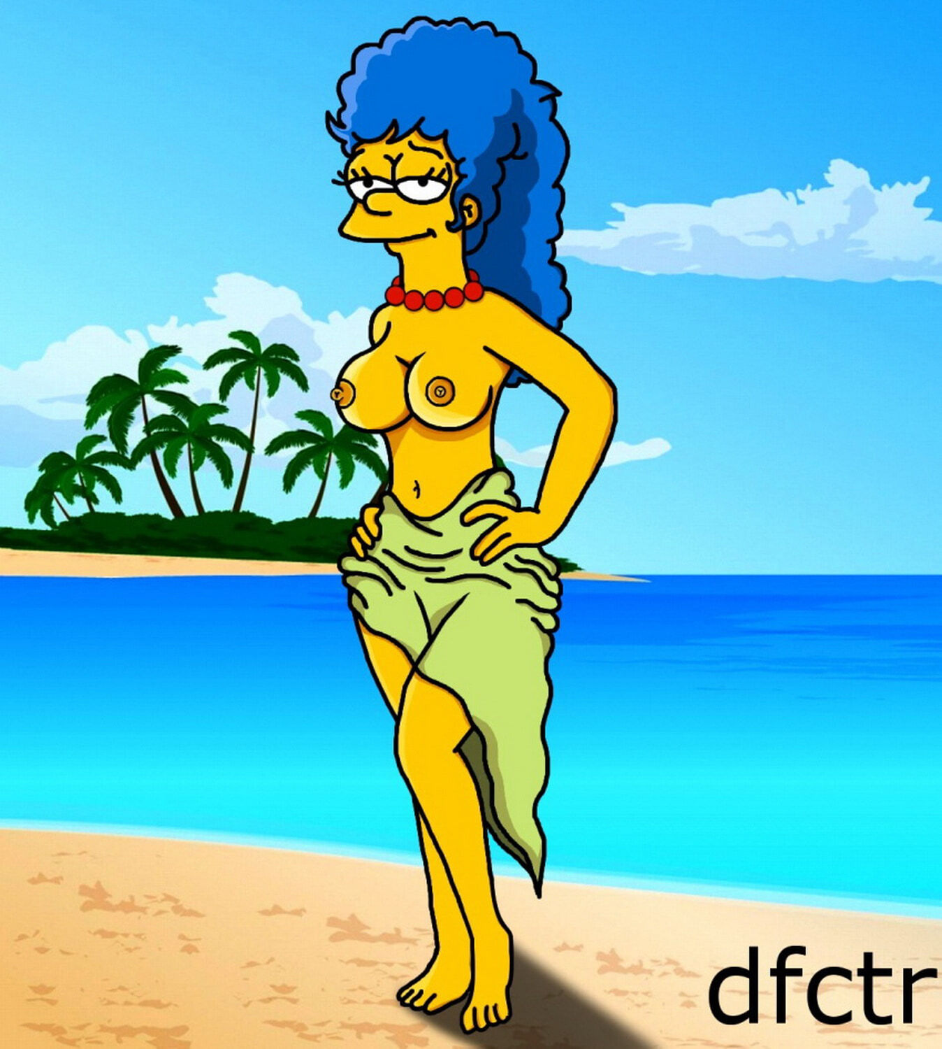 Marge Simpson Big Breast Legs Tits