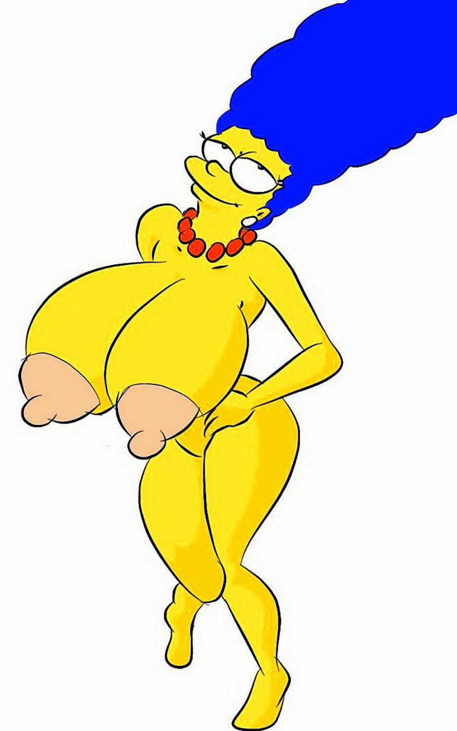 Marge Simpson Big Breast Milf Nude Erect Nipples